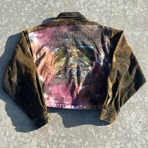 Vintage Harley bleached jacket size women’s large